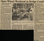 Open Wheel Weekend at Bridge County Speedway article